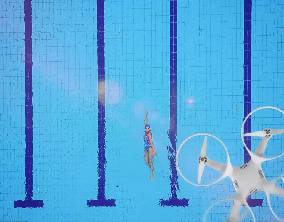 csc dall'alto, ripresa con drone