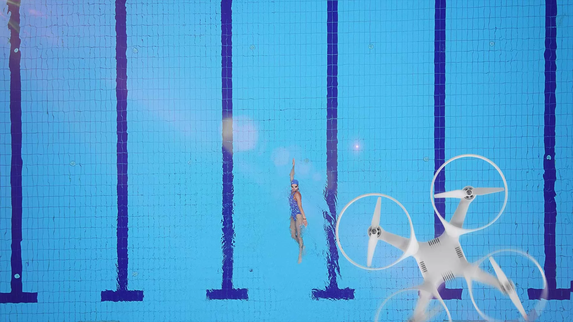 csc dall'alto, ripresa con drone